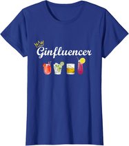 Gin Design Ginfluencer Cocktail Party Malle JGA Longdrink T-Shirt