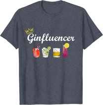 Gin Design Ginfluencer Cocktail Party Malle JGA Longdrink T-Shirt