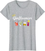 Gin Design Ginfluencer Cocktail Party Malle JGA Longdrink T-Shirt