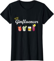 Gin Design Ginfluencer Cocktail Party Malle JGA Longdrink T-Shirt