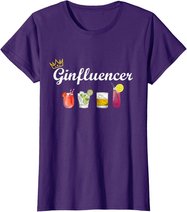 Gin Design Ginfluencer Cocktail Party Malle JGA Longdrink T-Shirt