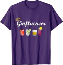 Gin Design Ginfluencer Cocktail Party Malle JGA Longdrink T-Shirt