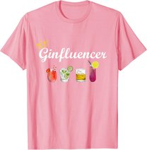 Gin Design Ginfluencer Cocktail Party Malle JGA Longdrink T-Shirt