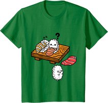 Sleep Walking Herren, Damen & Kinder Kawaii Sushi T-Shirt