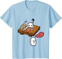 Sleep Walking Herren, Damen & Kinder Kawaii Sushi T-Shirt