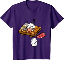 Sleep Walking Herren, Damen & Kinder Kawaii Sushi T-Shirt
