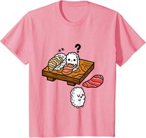 Sleep Walking Herren, Damen & Kinder Kawaii Sushi T-Shirt