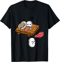 Sleep Walking Herren, Damen & Kinder Kawaii Sushi T-Shirt