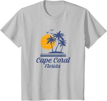 Cape Coral Florida FL City Beach Tourist T-Shirt