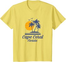 Cape Coral Florida FL City Beach Tourist T-Shirt