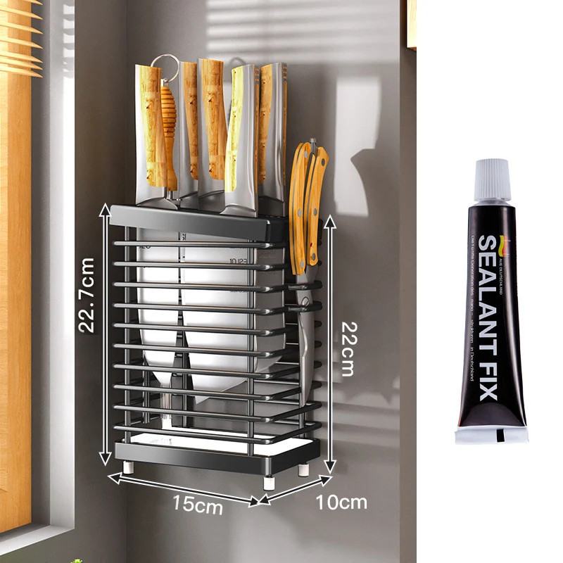 304 stainless steel kitchen knife organizer