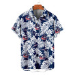 Columbus Blue Jackets | Hawaiian Shirt Pattern Logo D6