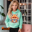 kids Hoodies 3D Print Cartoon Fox Streetwear Boys Girls Unisex Sweatshirts Oversized Hoodie Kawaii Pullovers Tracksuits Clothing