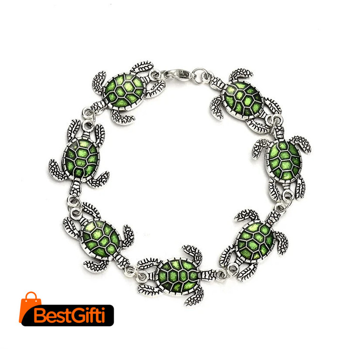 Sea Turtle Bracelet for Women Chain Bracelet Fashion Jewelry