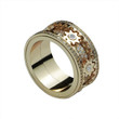Men's jewelry rings Gear Turning Ring