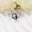 Heart-Shaped Cat Ring