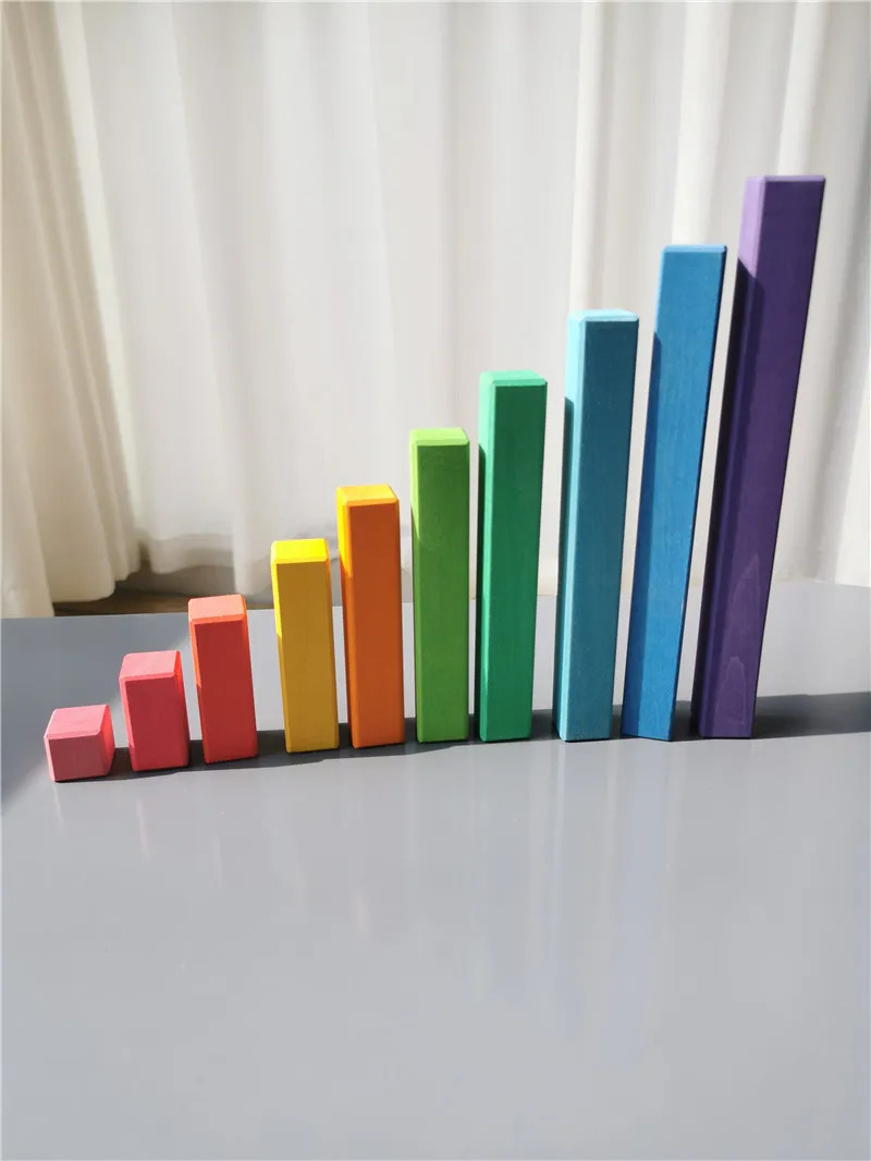Stepped Counting Math Blocks - Luxistra