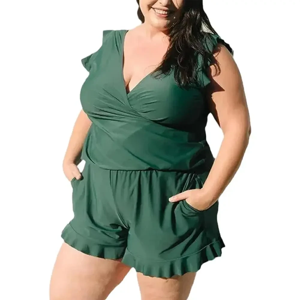 Momoop – Swim Romper Built-in Bra