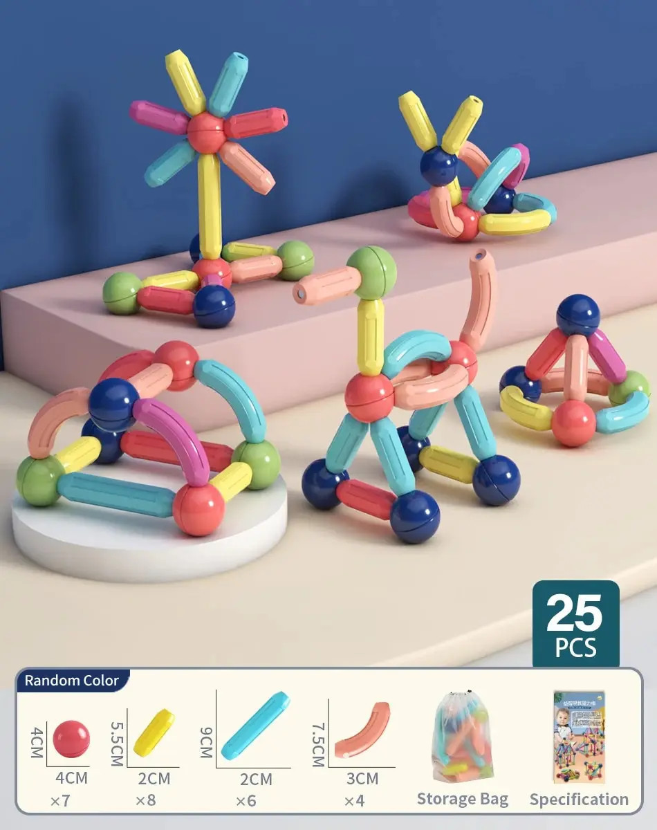 Last Day Special Sale 40% Off – Educational Magnet Building Blocks – Versatilen