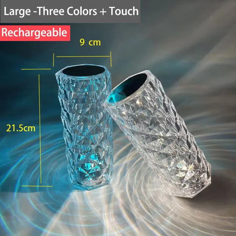 🔥LAST DAY SALE 50% OFF🔥PRISM ROSE TOUCH LAMP – gorgeous lucent