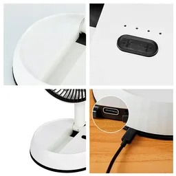 Oscillating Folding Fan With Remote Control