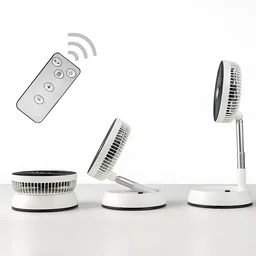 Oscillating Folding Fan With Remote Control