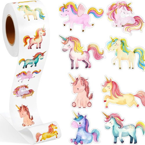 500 Pcs Butterfly Flower Shaped Stickers