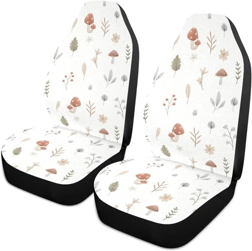 Mushroom Flower Frog Car Seat Covers