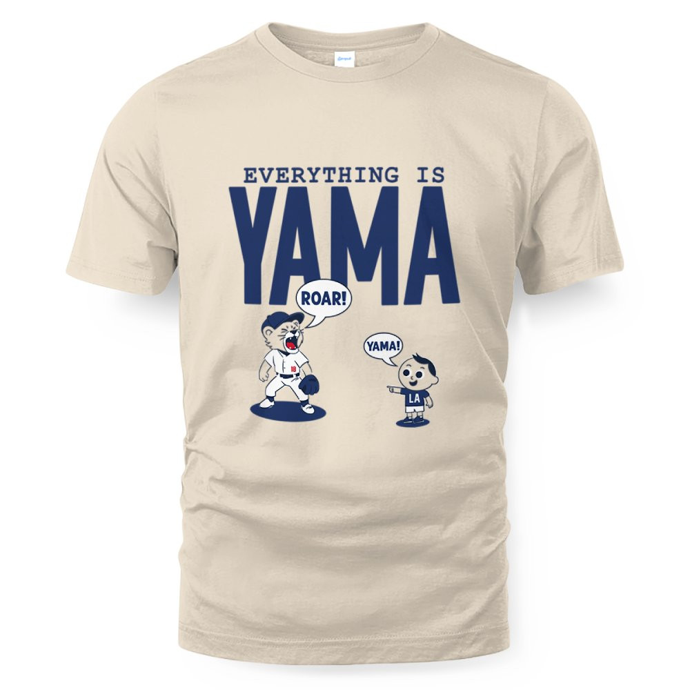 Yoshinobu Yamamoto Everything Is Yama T-Shirt - Fox Jersey