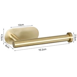 Adhesive Paper Towel Holder – Stainless Steel Wall-Mount & Under-Cabinet Roll Holder