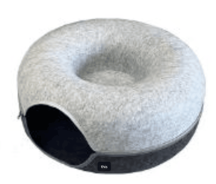 ComfyCat Tunnel Bed