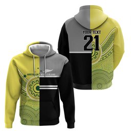 Custom Cricket AUNZ Spirit Zip Hoodie Aussie New Zealand Retro Edition