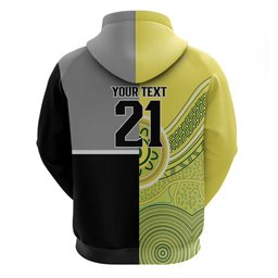 Custom Cricket AUNZ Spirit Zip Hoodie Aussie New Zealand Retro Edition