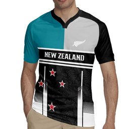 Custom NZ Cricket Pride Rugby Jersey Silver Fern Fan Supporter Apparel