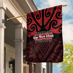 Keep Maori Wards New Zealand Garden Flag Stronger Together Aotearoa Taniko