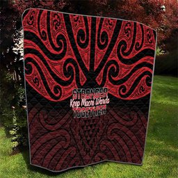 Keep Maori Wards New Zealand Quilt Stronger Together Aotearoa Taniko