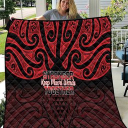Keep Maori Wards New Zealand Quilt Stronger Together Aotearoa Taniko