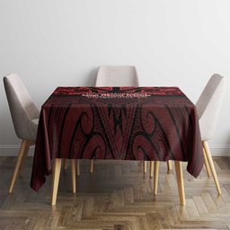 Keep Maori Wards New Zealand Tablecloth Stronger Together Aotearoa Taniko