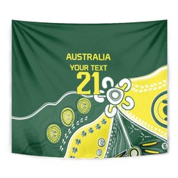Custom Cricket Aussie Pride Tapestry Indigenous Inspired
