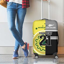 Custom Cricket AUNZ Spirit Luggage Cover Aussie New Zealand Retro Edition