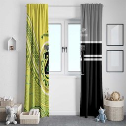 Custom Cricket AUNZ Spirit Window Curtain Aussie New Zealand Retro Edition