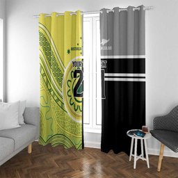 Custom Cricket AUNZ Spirit Window Curtain Aussie New Zealand Retro Edition