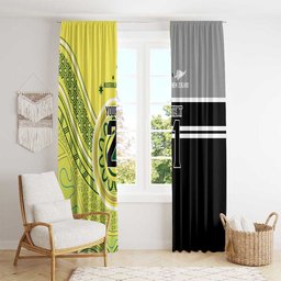 Custom Cricket AUNZ Spirit Window Curtain Aussie New Zealand Retro Edition