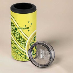 Custom Cricket AUNZ Spirit 4 in 1 Can Cooler Tumbler Aussie New Zealand Retro Edition