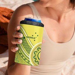 Custom Cricket AUNZ Spirit 4 in 1 Can Cooler Tumbler Aussie New Zealand Retro Edition