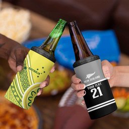 Custom Cricket AUNZ Spirit 4 in 1 Can Cooler Tumbler Aussie New Zealand Retro Edition
