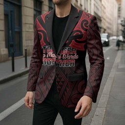 Personalised Keep Maori Wards New Zealand Blazer Stronger Together Aotearoa Taniko