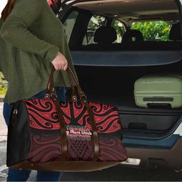 Keep Maori Wards New Zealand Travel Bag Stronger Together Aotearoa Taniko