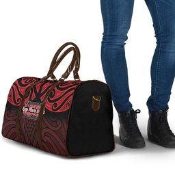 Keep Maori Wards New Zealand Travel Bag Stronger Together Aotearoa Taniko
