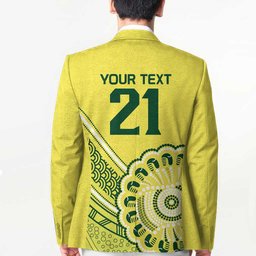 Custom Cricket Aussie Pride Blazer Aboriginal Dot Art Cricket